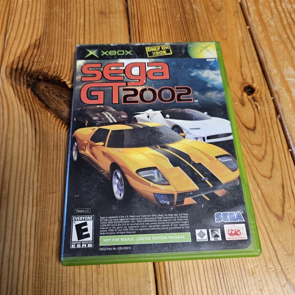 JSRF Jet Set Radio Future & Sega GT 2002 - Original Xbox